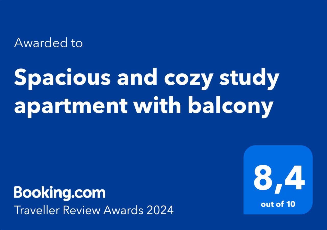 Spacious And Cozy Study Apartment With Balcony Oslo Eksteriør billede